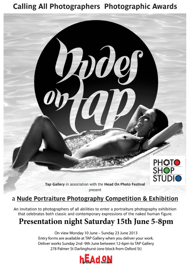 Nudes on TAP 2013 poster final SMALL